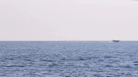 One powerboat Stock-Footage 24832575