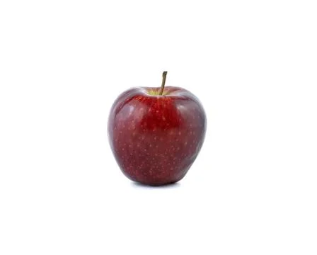 One red apple Stock Photos