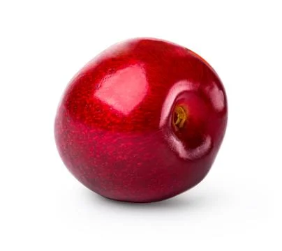 One red cherry Stock Photos