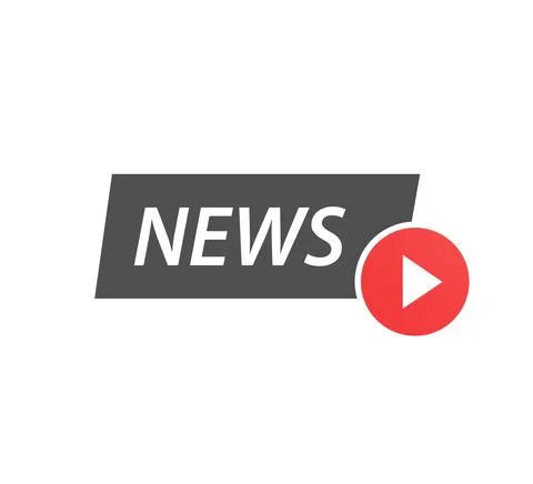 One red live streaming icon. Red symbol and button of live streaming.Icon on  Stock Illustration