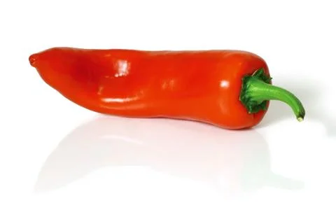One red pepper Stock Photos