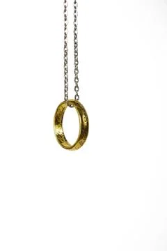One Ring from lord of the rings. Stockfoto's
