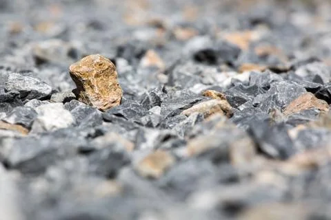 One of  rock on a  ground Stock Photos