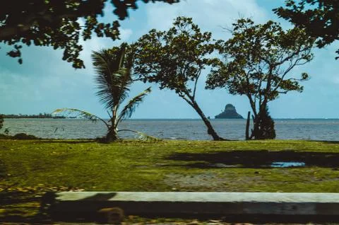 One of the several small islets and atoll in the Hawaiian archipelago, in US Stock Photos