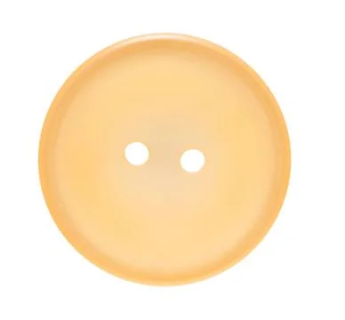 One sewing button on a white isolated Stock Photos