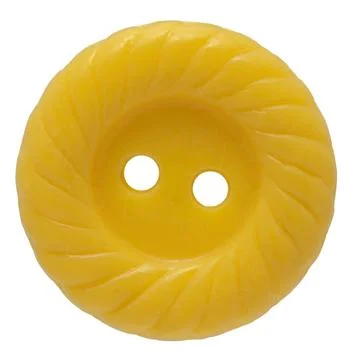 One sewing button on a white isolated Stock Photos