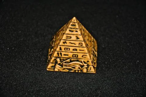 One Side of the Pyramid Stock Photos