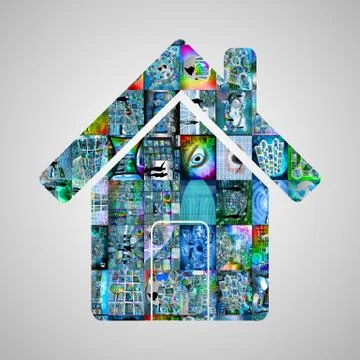 One silhouette Stock Illustration