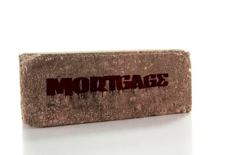 One single concrete stone Stock Photos