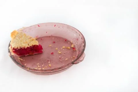 One slice left Stock Photos
