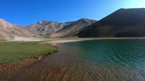 One of the small Arashan lake Stock Footage 170756392