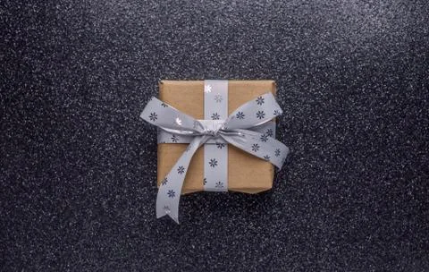 One small christmas gift Foto stock