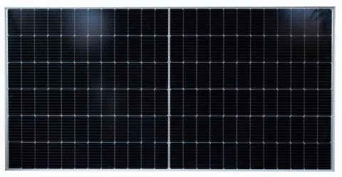 One solar panel frame Stock Photos