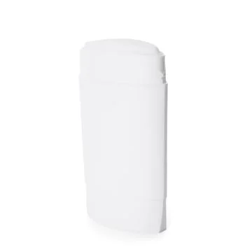 One solid deodorant isolated on white. Personal care product Stock Photos