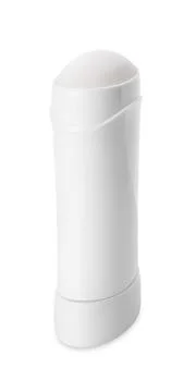 One solid deodorant isolated on white. Personal care product Stock Photos