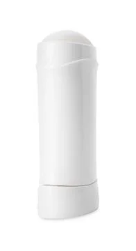 One solid deodorant isolated on white. Personal care product Stock Photos