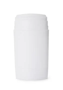 One solid deodorant isolated on white. Personal care product Stock Photos