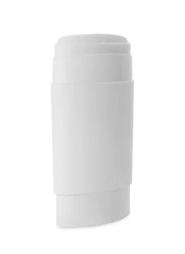 One solid deodorant isolated on white. Personal care product Stock Photos