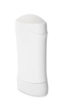 One solid deodorant isolated on white. Personal care product Stock Photos