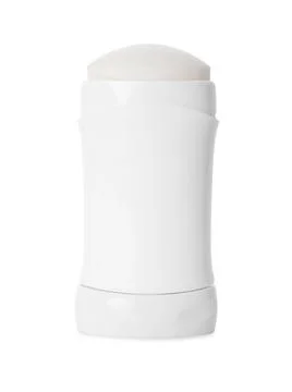 One solid deodorant isolated on white. Personal care product Stock Photos