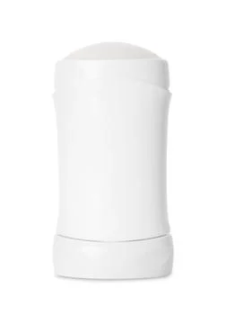 One solid deodorant isolated on white. Personal care product Stock Photos