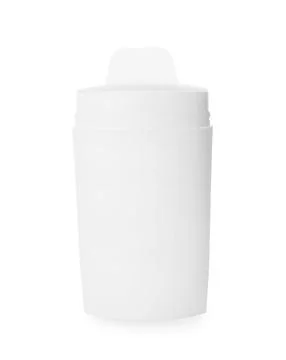 One solid deodorant isolated on white. Personal care product Stock Photos