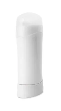One solid deodorant isolated on white. Personal care product Stock Photos