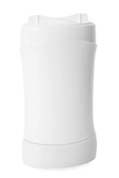One solid deodorant isolated on white. Personal care product Stock Photos