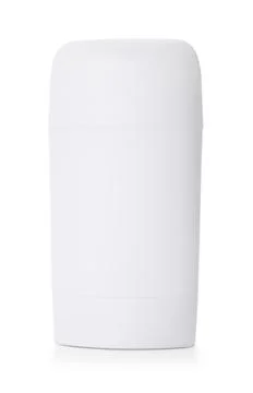 One solid deodorant isolated on white. Personal care product Stock Photos