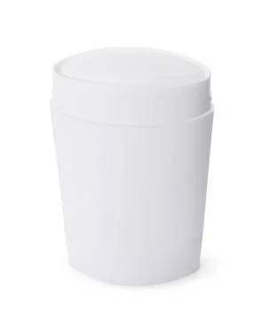 One solid deodorant isolated on white. Personal care product Stock Photos