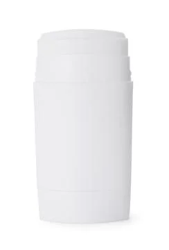 One solid deodorant isolated on white. Personal care product Stock Photos