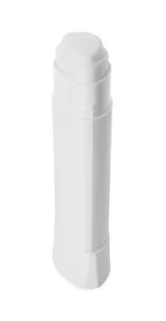 One solid deodorant isolated on white. Personal care product Stock Photos