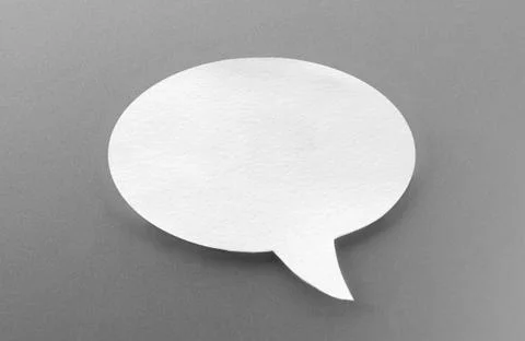 One speech bubbles Stock Photos