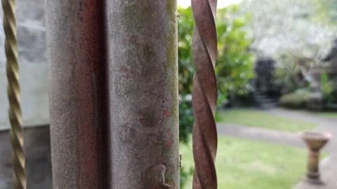 One of the Temples in Ubud - Bali Stock Footage 154545936