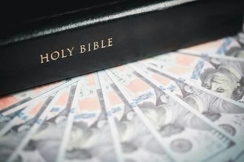 One tenth or tithe is basis on which Bible teaches us to give one tenth of fi Stock Photos