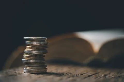 One tenth or tithe is basis on which Bible teaches us to give one tenth of .. Stock Photos