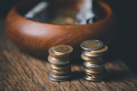 One tenth or tithe is basis on which Bible teaches us to give one tenth of .. Stock Photos