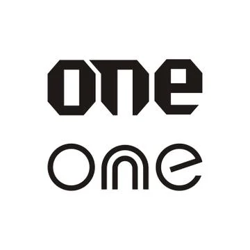 One text vector illustration イラスト素材