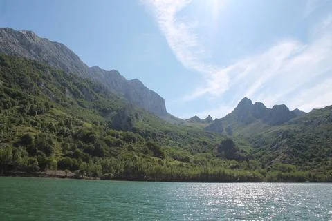 One time in the lake Stock Photos