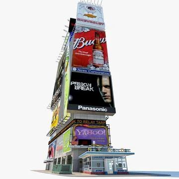 One Times Square 3D Model