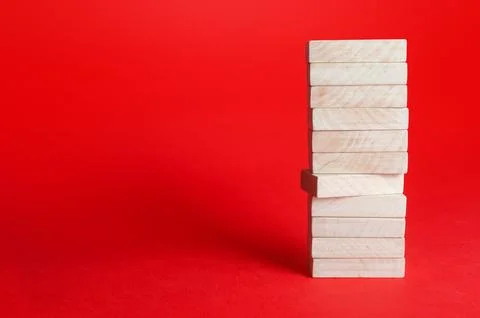One of tower blocks violates the order. Psychological disorders. Signs of d.. Stock Photos