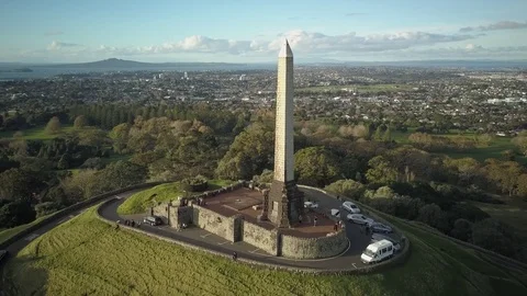 One tree hill Drone out Shot Stock Footage 78992115