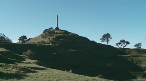 One Tree Hill time lapse wide Stock Footage 38963986