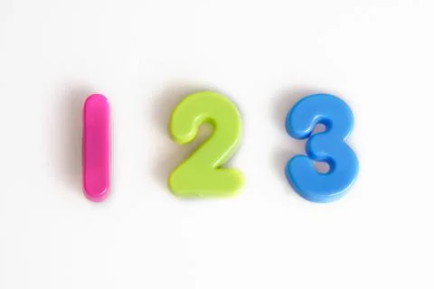 One two three Stock Photos