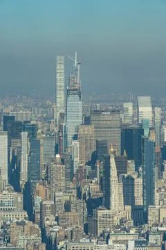 One Vanderbilt skyscraper under construction in manhattan. Stock Photos