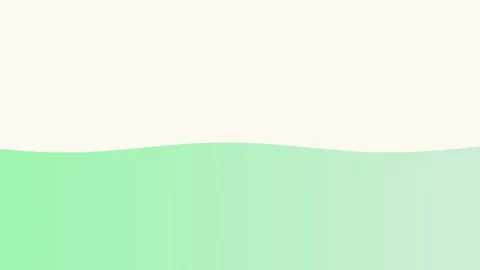 One wave seamless motion gradient green and beige fill background Stock Footage 292903788