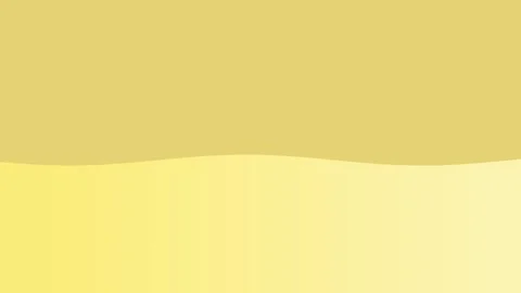 One waves seamless motion gradient yellow and mustard fill background Stock Footage 292131491
