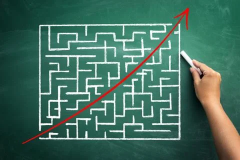 One way to success Stock Photos