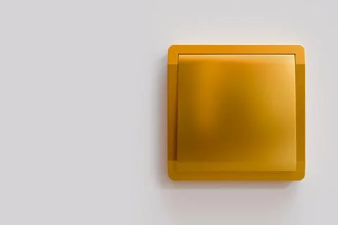 One Way Switch 3D Illustration Background Stock Illustration