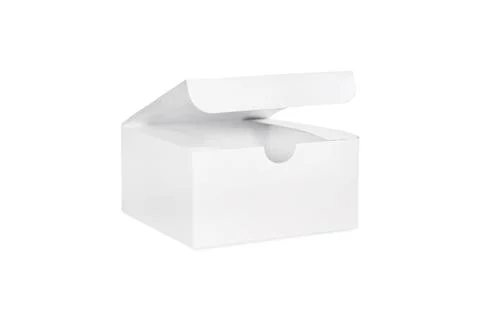 One white box Stock Photos